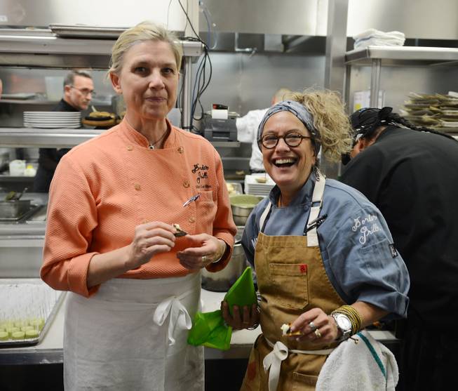 Chefs Mary Sue Milliken and Susan Feniger at the Scleroderma ...