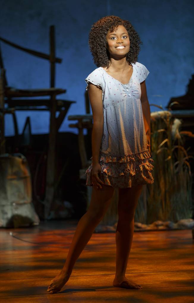 Denee Benton in the second national tour of the nine-time Tony Award-winning “The Book of Mormon” now at the Smith Center for the Performing Arts through July 6, 2014.

