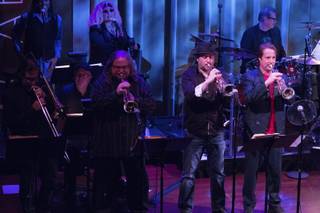 Lon Bronson's All-Star Band at Caberet Jazz at the Smith Center in March 2014.