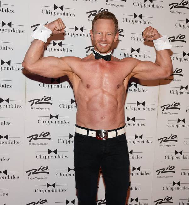 Guest host Ian Ziering at Chippendales on Saturday, June 14, ...
