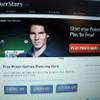 A computer screen in Atlantic City on Wednesday, Dec. 11, 2013, displays the homepage of PokerStars.com.