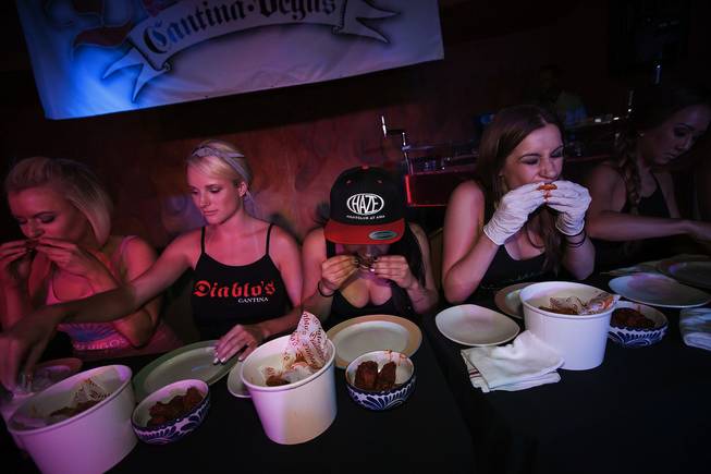 Hot Chicks vs. Hot Wings at Diablo's Cantina on Tuesday, ...