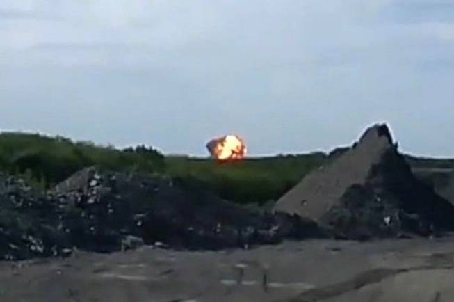 This image was taken from amateur video, Thursday July 17, 2014, a fireball is seen shortly after a Malaysia Airlines passenger plane carrying 295 people was shot down Thursday as it flew over Ukraine, and plumes of black smoke rose up from the scene near the rebel-held village of Grabovo, in eastern Ukraine. Malaysia Airlines has tweeted that it lost contact with one of its flights as it was traveling from Amsterdam to Kuala Lumpur over Ukrainian airspace. 