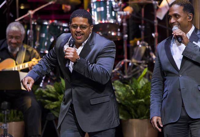 Singers with Take 6 perform as The Venetian Las Vegas announces the engagement of "Georgia On My Mind: The Music of Ray Charles" with a special performance on Tuesday, July 22, 2014.
