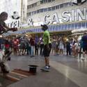 Buskers and Panhandlers