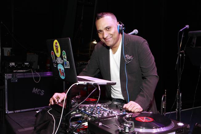 Comedian Russell Peters performs at the We Are Family Honors Sting & Trudie Styler concert at the Manhattan Center Grand Ballroom on Thursday, April 11, 2013 in New York. 