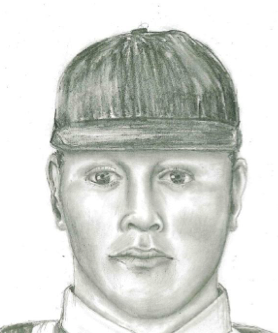 Metro Police released this sketch of a man they say is responsible for several robberies in April and May 2014 in parking lots around Maryland Parkway and Flamingo Road.