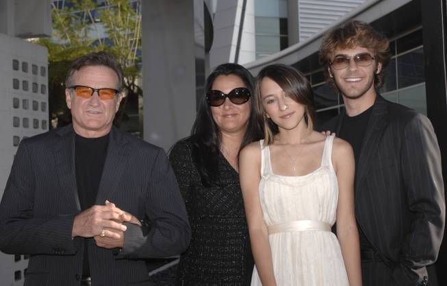 Robin Williams, his wife Marsha, daughter Zelda and Jared Silver attend the premiere of "License to Wed" on Monday, June 25, 2007, in Hollywood.