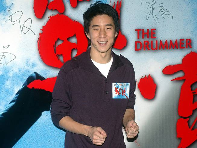 In this Oct. 8, 2007, file photo, Hong Kong actor Jaycee Chan arrives at "The Drummer" premiere at Hong Kong Convention Center. Hong Kong action superstar Jackie Chan's son Jaycee Chan has been detained in Beijing on drug-related charges.