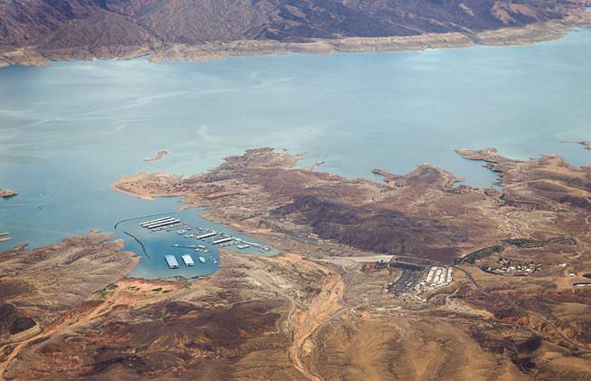 Aerial Photos Over Lake Mead