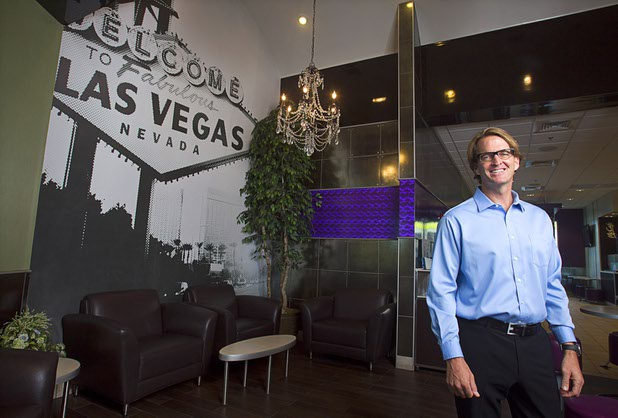 James Vance, owner-operator of eight local McDonald's franchises, poses in his McDonald's at 6990 S. Rainbow Blvd. Wednesday, Aug. 20, 2014. Vance is also president of the Greater Las Vegas McDonalds Owner Operators Association. Since 1999, the local effort has awarded more than $3.1 million in Ronald McDonald House Charities scholarships, helping more than 1,300 Southern Nevada high school students.