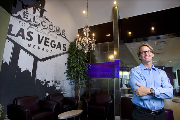 James Vance, owner-operator of eight local McDonald's franchises, poses in his McDonald's at 6990 S. Rainbow Blvd. Wednesday, Aug. 20, 2014. Vance is also president of the Greater Las Vegas McDonalds Owner Operators Association. Since 1999, the local effort has awarded more than $3.1 million in Ronald McDonald House Charities scholarships, helping more than 1,300 Southern Nevada high school students.