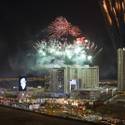SLS Las Vegas Opens With Fireworks