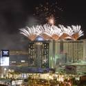 SLS Las Vegas Opens With Fireworks