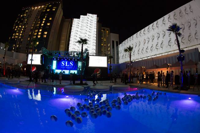 The grand opening of SLS Las Vegas on Friday, Aug. 22, 2014, on the Strip.