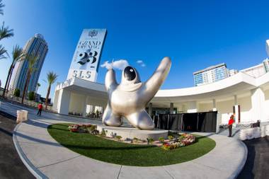 The grand opening of SLS Las Vegas on Friday, Aug. 22, 2014, on the Strip.