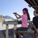 Practicing at Clark County Shooting Complex