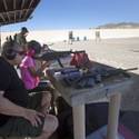 Practicing at Clark County Shooting Complex