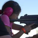 Practicing at Clark County Shooting Complex
