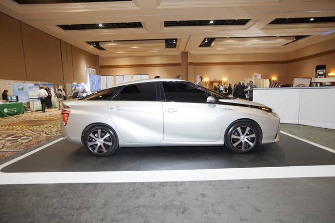 FCV by Toyota on display at the National Clean Energy Summit 7.0: Partnership & Progress on Thursday, September 4th at Mandalay Bay Resort & Casino in Las Vegas.