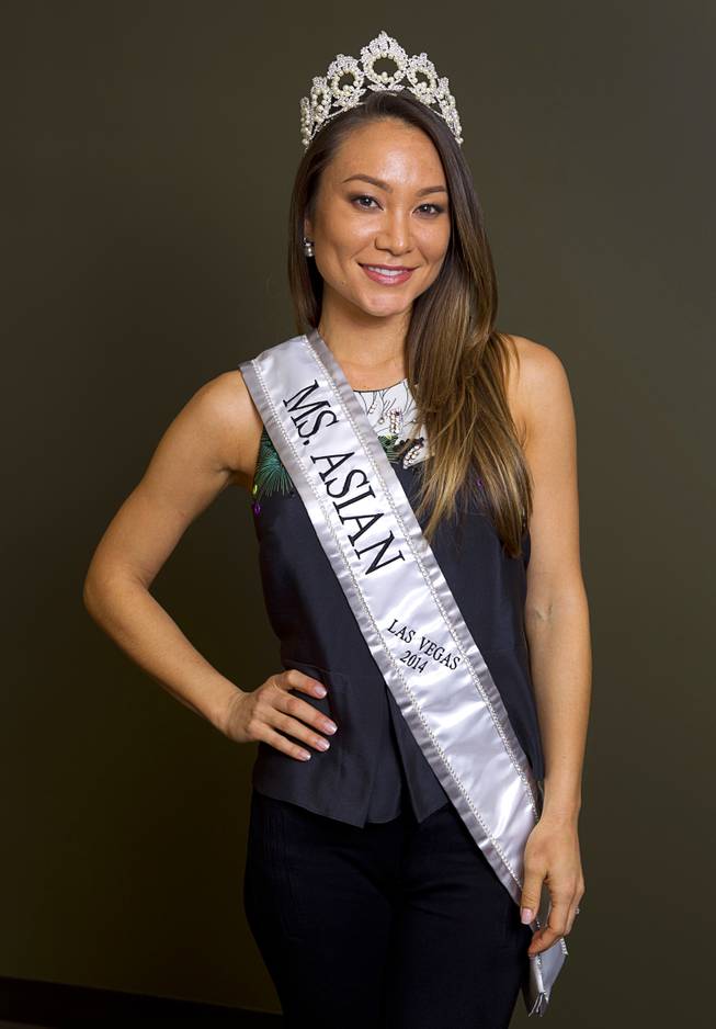 Jamie Stephenson, 2014 Ms. Asian Las Vegas, during an interview in Summerlin on Wednesday, Oct. 1, 2014.
