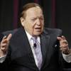 Las Vegas Sands Corp. CEO Sheldon Adelson speaks at the Global Gaming Expo on Wednesday, Oct. 1, 2014, in Las Vegas.
