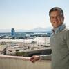 In this file photo, Andrew Levy, president of Allegiant Air, looks at the D gates at McCarran International Airport. The Las Vegas-based carrier announced Oct. 1, 2014, that Levy has resigned his post.