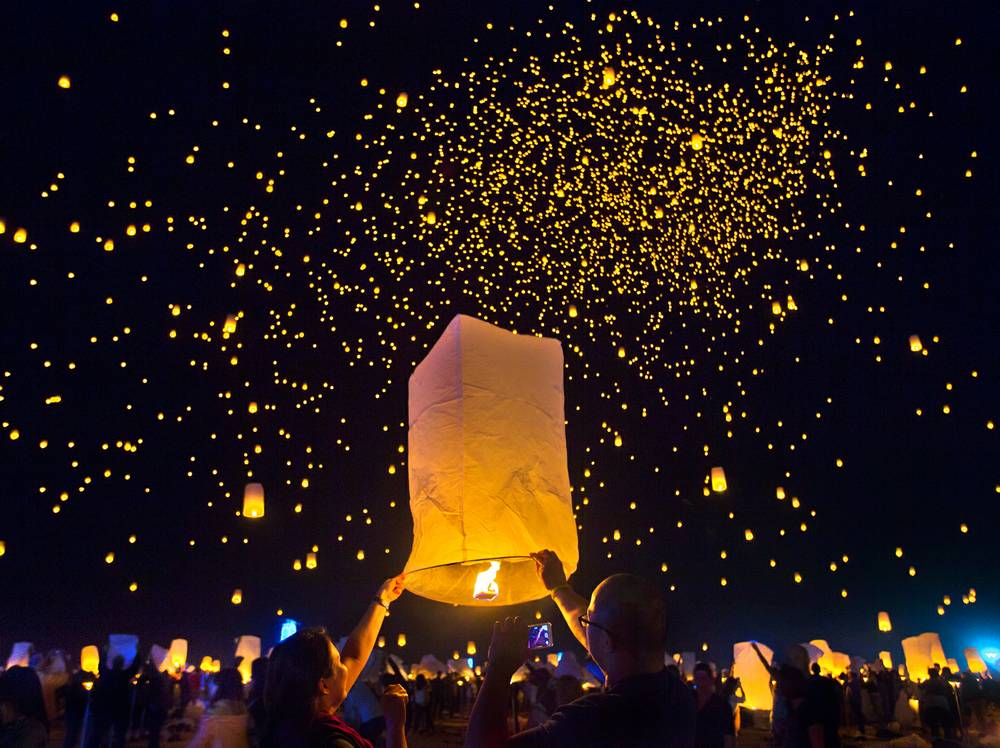 'Like stars above us' Taking in the spectacle at the Rise Lantern