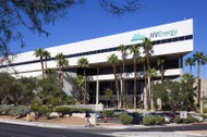 Exterior view of the NV Energy building Monday, Oct. 20, 2014, in Las&nbsp;Vegas.
