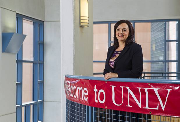 Raelynn Frazier Lee, interim director of UNLV Career Services, at UNLV on Thursday, Oct. 30, 2014.