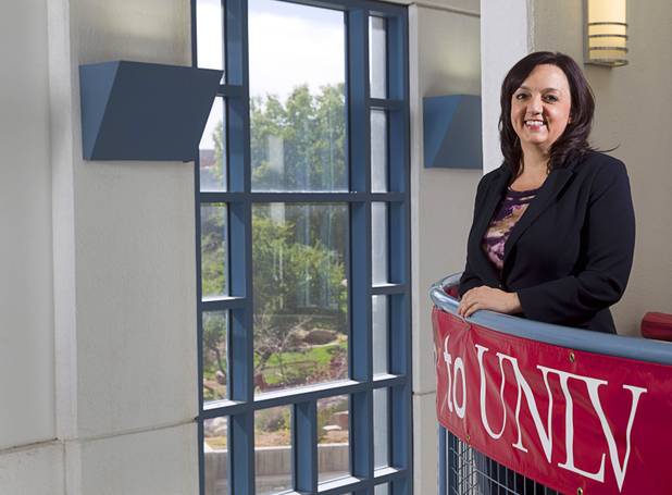 Raelynn Frazier Lee, interim director of UNLV Career Services, at UNLV on Thursday, Oct. 30, 2014.