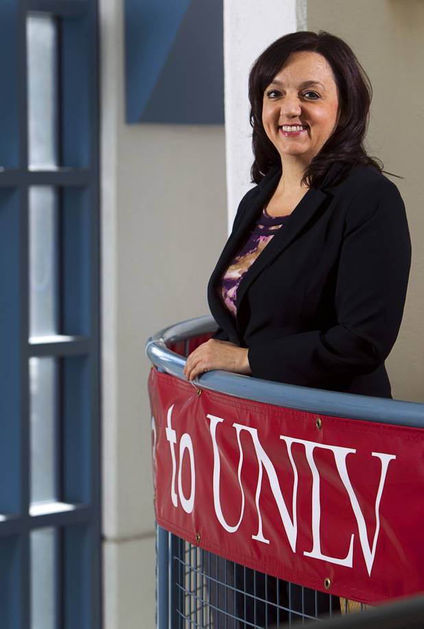 Raelynn Frazier Lee, interim director of UNLV Career Services, at UNLV on Thursday, Oct. 30, 2014.