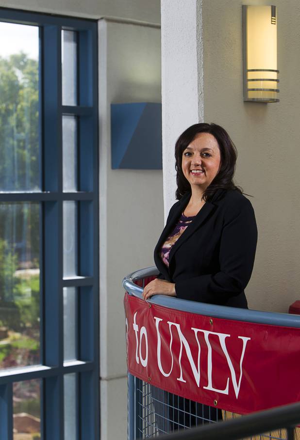 Raelynn Frazier Lee, interim director of UNLV Career Services, at UNLV on Thursday, Oct. 30, 2014.