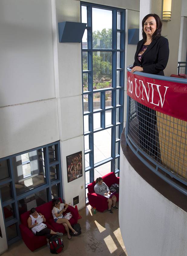 Raelynn Frazier Lee, interim director of UNLV Career Services, at UNLV on Thursday, Oct. 30, 2014.