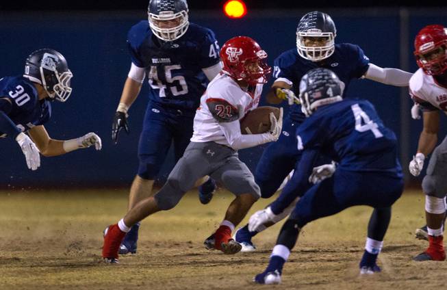 Arbor View and Centennial Undefeated Football Game