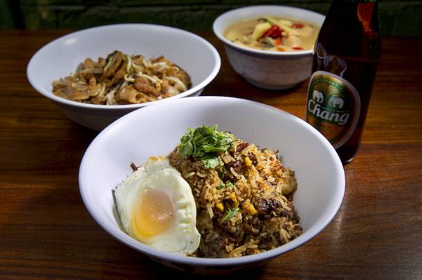 Trendy treats: Le Thai's short rib fried rice is an epic Downtown dish.