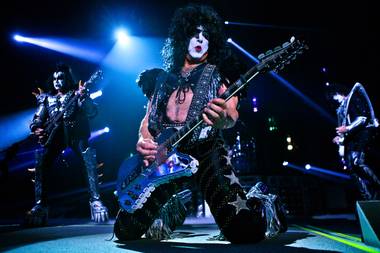 KISS begins their residency at The Joint on Wednesday, Nov. 5, 2014, in Hard Rock Hotel Las Vegas.