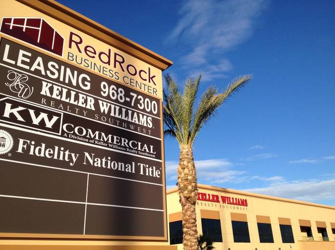 Valley Electric Association, a utility based in Pahrump, plans to open a satellite office in early 2015 at the Red Rock Business Center in southwest Las Vegas. The office complex is pictured above on Wednesday, Nov. 19, 2014.