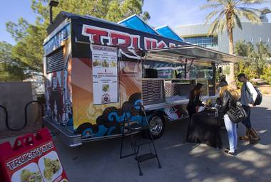 Find this truck and eat a teppan feast in burrito form.