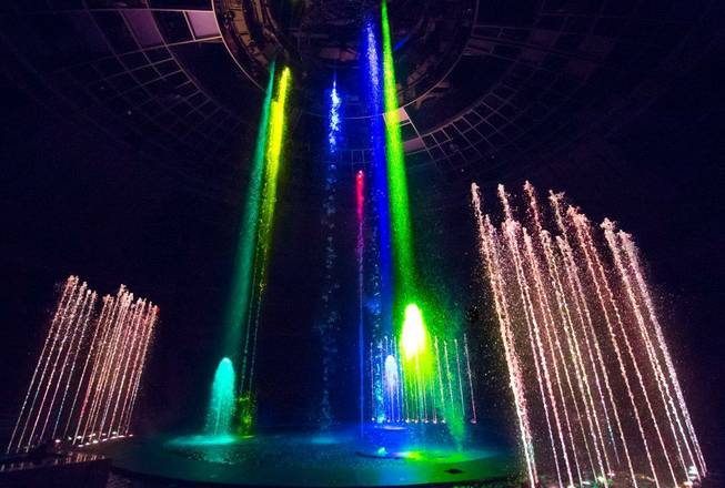 "Le Reve -- The Dream" unveils its $3 million show element Friday, Nov. 21, 2014, in Wynn Theater.