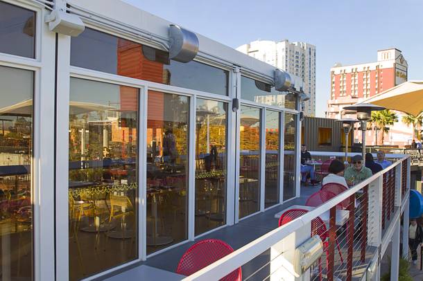 The Perch restaurant at Container Park