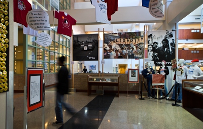 The Culinary Union exhibit in the Lied Library at UNLV on Tuesday, December 9, 2014.