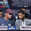 Amir Khan and Alexander At Final News Conference