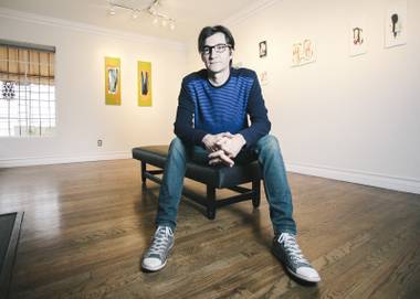 The Texas-born artist and longtime Las Vegas resident landed here in the 1990s.