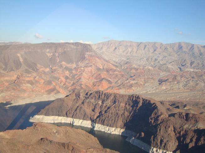 A loop of Hoover Dam aboard a Papillon helicopter on Saturday, Dec. 6, 2014, in Boulder City.