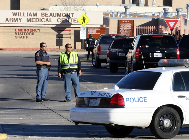 Veterans center shooting