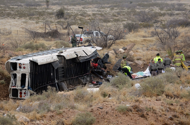 Fatal Wreck Prison Bus