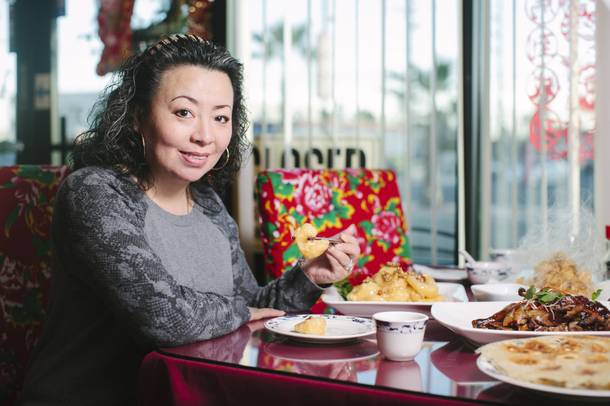 Mary Ma at Dumpling King located at 740 W. Spring Mountain Road in Las Vegas, Nev. on January 16, 2015.