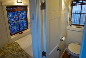 Interior of a Tumbleweed Tiny House at the Airstream Village on Thursday, January 29, 2015.