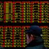 Just one page of the numerous possible Superbowl sports bets are displayed on the large screen at the Westgate Las Vegas on Saturday, Jan. 31, 2015.